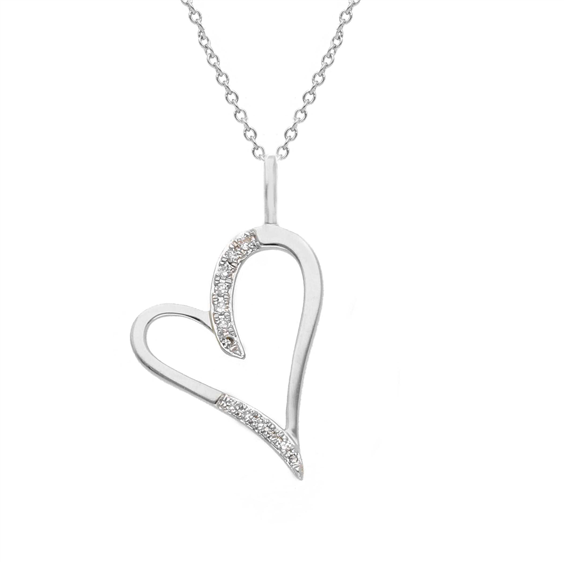 Collana Babila Milano Donna in Oro bianco Diamante 280598BB - 280598BB